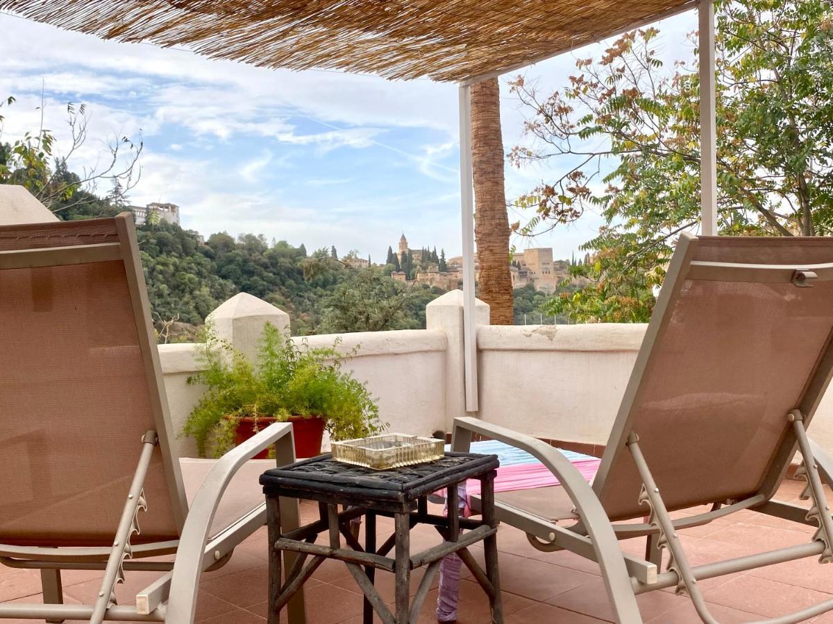 Cueva Con Vistas A La Alhambra Apartment Гранада Екстериор снимка